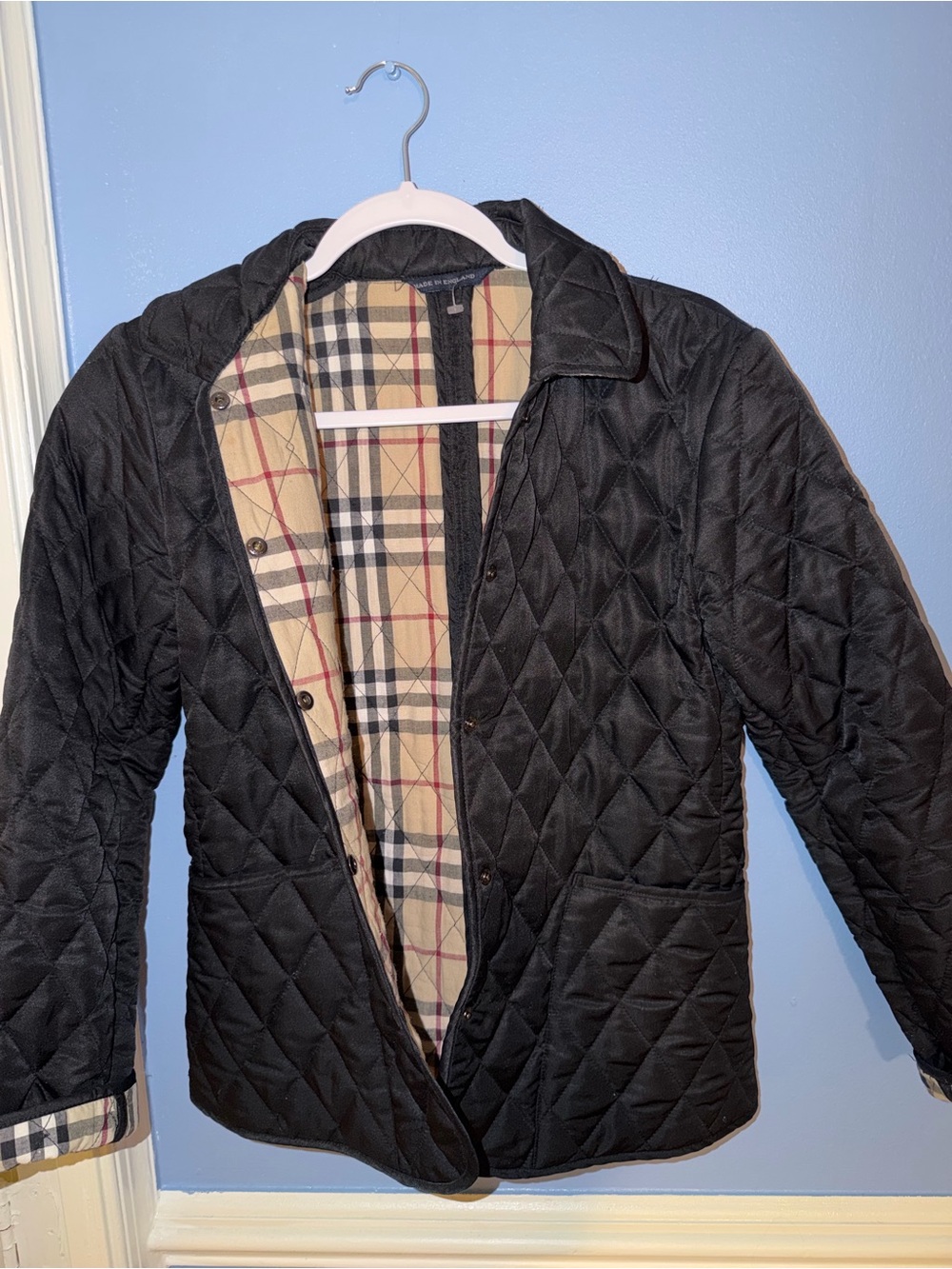 Burberry Black Quilted jacket